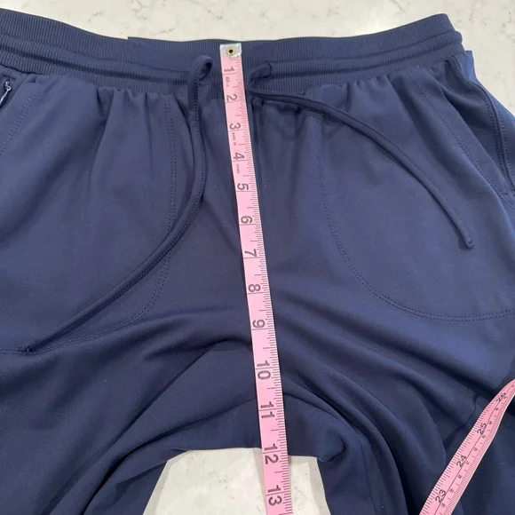 NWT Rachel Zoe Navy Blue Joggers Sweatpants Athletic Workout Bottoms Stretchy - Picture 10 of 10